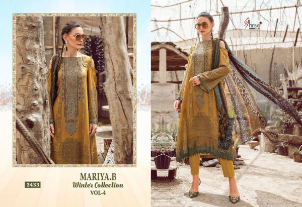 Shree Mariya B Winter Collection 4 Pashmina Pakistani Salwar Kameez